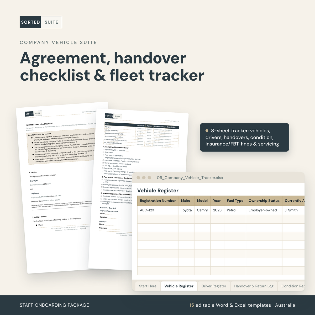 Staff Onboarding Package