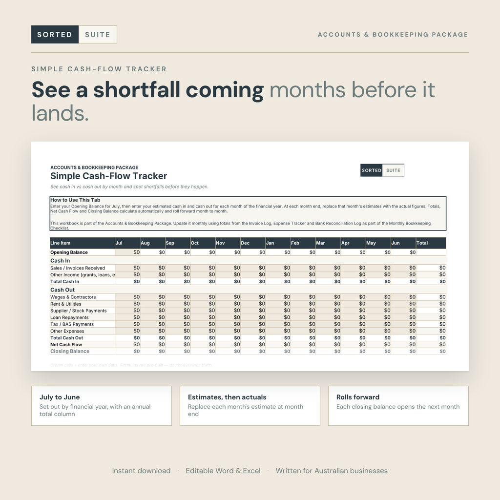 Accounts &amp; Bookkeeping Package
