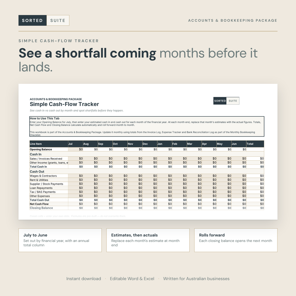 Accounts &amp; Bookkeeping Package