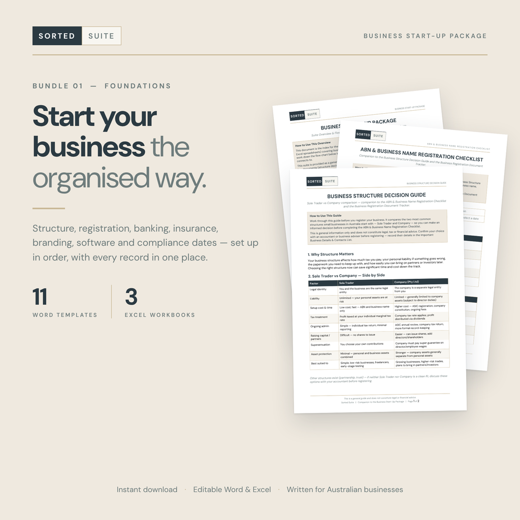 Business Start-Up Package