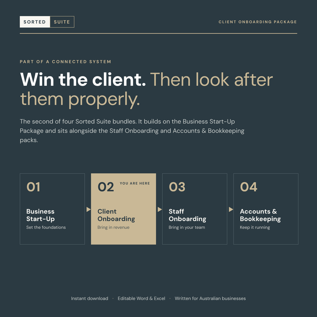Client Onboarding Package
